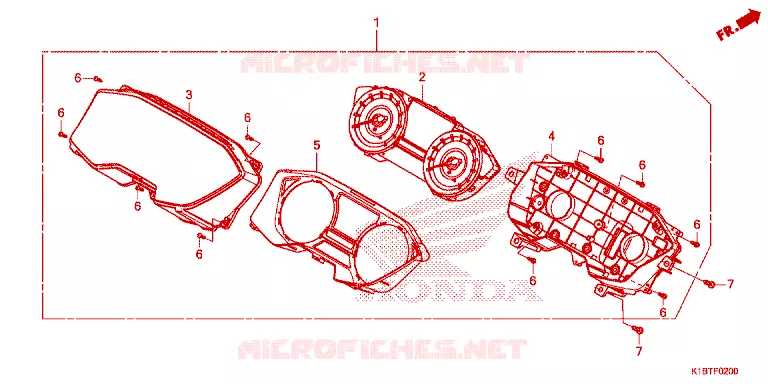 COMPTEUR  Honda SCOOTER 350 FORZA 2021  NSS350AM_2TH