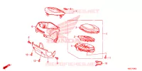 COMPTEUR pour Honda SCOOPY 110 PRESTIGE CA de 2020