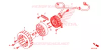 ROTOR   STATOR pour Honda SCOOPY 110 PRESTIGE CA de 2020