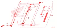 FOURCHE pour Honda REBEL 300 ABS de 2023