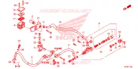 MAITRE CYLINDRE DE FREIN ARRIERE pour Honda REBEL 300 ABS de 2023