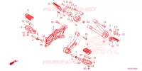 REPOSE PIED pour Honda REBEL 300 ABS de 2023