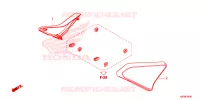 COUVERCLES LATERAUX pour Honda REBEL 300 ABS de 2023