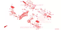 REPOSE PIED pour Honda REBEL 300 ABS de 2023