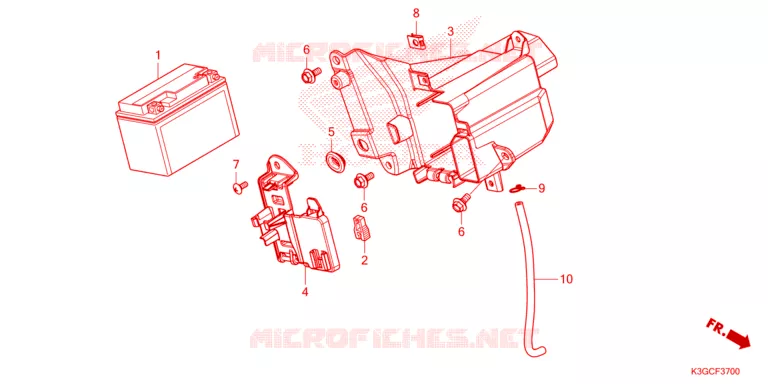 BATTERIE Honda MOTO 125 DREAM 2023  AND125MDP