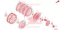 EMBRAYAGE pour Honda DREAM 125 de 2020