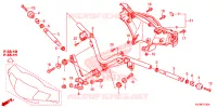 GUIDON   CARENAGE pour Honda DREAM 125 de 2020