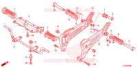 REPOSE PIED pour Honda DREAM 125 de 2020