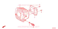 CYLINDRE pour Honda SUPER CUB 110 DREAM PGMFI, Kick start de 2011