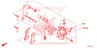 ETRIER DE FREIN AVANT pour Honda ZOOMER 110 X de 2021