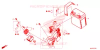 BATTERIE pour Honda CB 500 F ABS de 2021