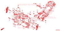 CADRE pour Honda CB 500 F ABS de 2021
