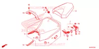 SELLE pour Honda CB 500 F ABS de 2021