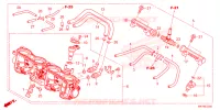 CORPS DE PAPILLON pour Honda CB 650 R de 2023