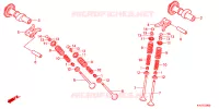 ARBRE A CAMES   SOUPAPE pour Honda CBR 250 R ABS MORIWAKI de 2014