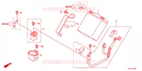 BATTERIE pour Honda CBR 250 R ABS MORIWAKI de 2014