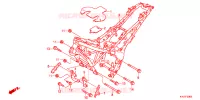 CADRE pour Honda CBR 250 R ABS MORIWAKI de 2014