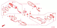 CLIGNOTANT pour Honda CBR 250 R ABS MORIWAKI de 2014