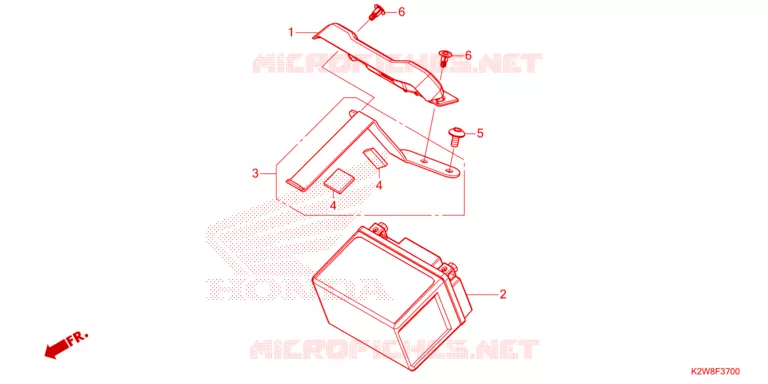 BATTERIE Honda MOTO 125 DAX 2024  ST125AP