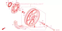 ROUE AVANT pour Honda CBR 250 RR SPECIAL de 2023