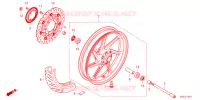 ROUE AVANT pour Honda CBR 250 RR SPECIAL de 2023