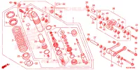 AMORTISSEUR ARRIERE pour Honda CRF 150 R de 2024