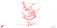 COUVRE CULASSE pour Honda CRF 150 R de 2024