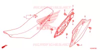 SELLE   CARENAGE pour Honda CRF 150 R de 2024