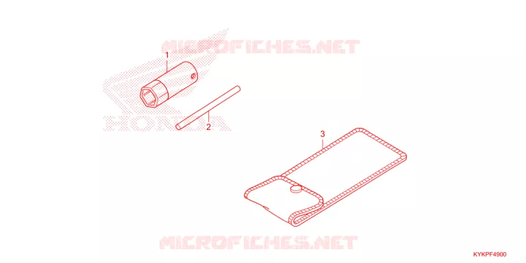 OUTIL Honda MOTO 110 CRF 2024  CRF110FR