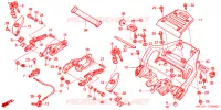 BARRES LATERALES GARDE BOUE ARRIERE pour Honda PAN EUROPEAN 1300 ABS de 2006