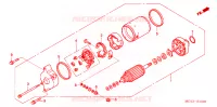 DEMARREUR pour Honda PAN EUROPEAN 1300 ABS de 2006