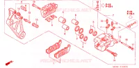 ETRIER DE FREIN ARRIERE pour Honda PAN EUROPEAN 1300 ABS de 2006