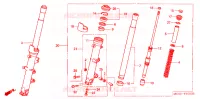 FOURCHE pour Honda PAN EUROPEAN 1300 ABS de 2006
