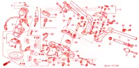 GUIDON   TE DE FOURCHE pour Honda PAN EUROPEAN 1300 ABS de 2006