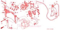 RADIATEUR pour Honda PAN EUROPEAN 1300 ABS de 2006