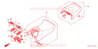 SELLE pour Honda PAN EUROPEAN 1300 ABS de 2006