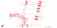 TE DE FOURCHE pour Honda PAN EUROPEAN 1300 ABS de 2006