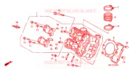 CULASSE DE CYLINDRE AVANT pour Honda XL 1000 VARADERO ABS F de 2010