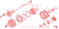 EMBRAYAGE pour Honda XL 1000 VARADERO ABS F de 2010