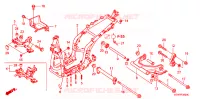 CADRE pour Honda SH 300 de 2007
