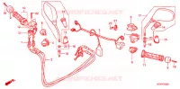 COMMODO   CABLE   RETROVISEUR pour Honda SH 300 de 2007