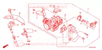 CORPS DE PAPILLON pour Honda SH 300 de 2007