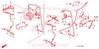DURITE FREIN ARRIERE   TUYAU DE FREIN pour Honda SH 300 de 2007