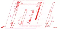 FOURCHE pour Honda SH 300 de 2007