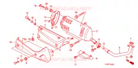 SILENCIEUX D'ECHAPPEMENT pour Honda SH 300 de 2007