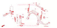 BEQUILLE pour Honda SH 300 ABS de 2008