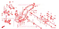 CADRE pour Honda SH 300 ABS de 2008