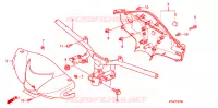 GUIDON   CARENAGE pour Honda SH 300 ABS de 2008