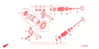 ARBRE A CAMES   SOUPAPE pour Honda SH 125 de 2008