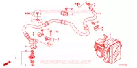 CORPS DE PAPILLON pour Honda SH 125 de 2008